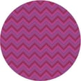 thumbnail image 1 of Ahgly Company Tapis d'Intérieur Lavables en Machine, Ronds, Rose Fluo Transitionnel, 7' Ronds, 1 of 7