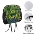 thumbnail image 3 of Ghostbusters Stay_Puft Car Headrest Cover 2 Pcs Vehicles Seat Pillow Cover Protector Accessories Decor Auto Front/Rear Seats Head Rest Cover 2 Pcs Universal Fit Most Cars Sedan SUV Van, 3 of 7
