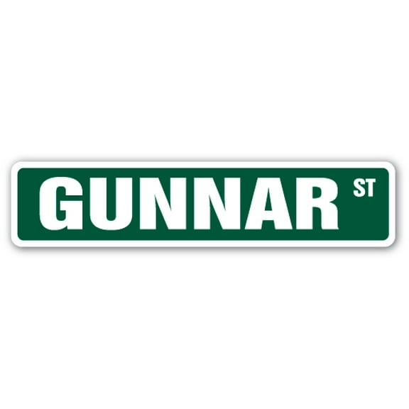 Gunnar Street [3 Pack] of Vinyl Decal Stickers |for Laptop Car