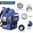 thumbnail image 4 of Mochila escolar luminosa con USB Scothen Cool para niños 30 x 18 x 46 cm, 4 of 8