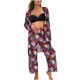 thumbnail image 2 of Traje de baño para mujer, traje de baño estampado para mujer, conjunto de bikini y pantalón de moda, trajes de baño para mujer, conjuntos de bikini para mujer, trajes de baño bikini para mujer, 2 of 6