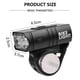 thumbnail image 4 of Luz LED para bicicleta 10W 800LM 6 modos USB recargable MTB lámpara frontal, 4 of 5