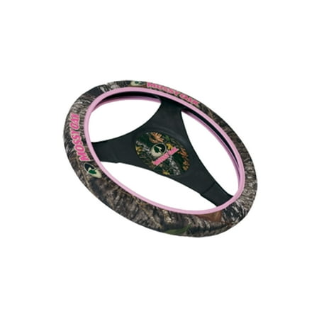 Signature Products Group MSW4404 Steering Wheel Cover, Pink Camouflage 
