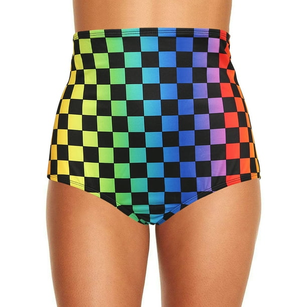 HDE - HDE Women’s Plus Size Rave Shorts – High Waisted Rave Bottoms Cute Booty Shorts - Walmart