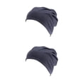 thumbnail image 1 of Sonducket Beanie Caps Estilo simple Adorno para la cabeza Mujeres Hombres Adultos Gorros Accesorio de ropa con color sólido para decoración Gris oscuro Gris oscuro 2piezas Sonducket CBP300528, 1 of 5