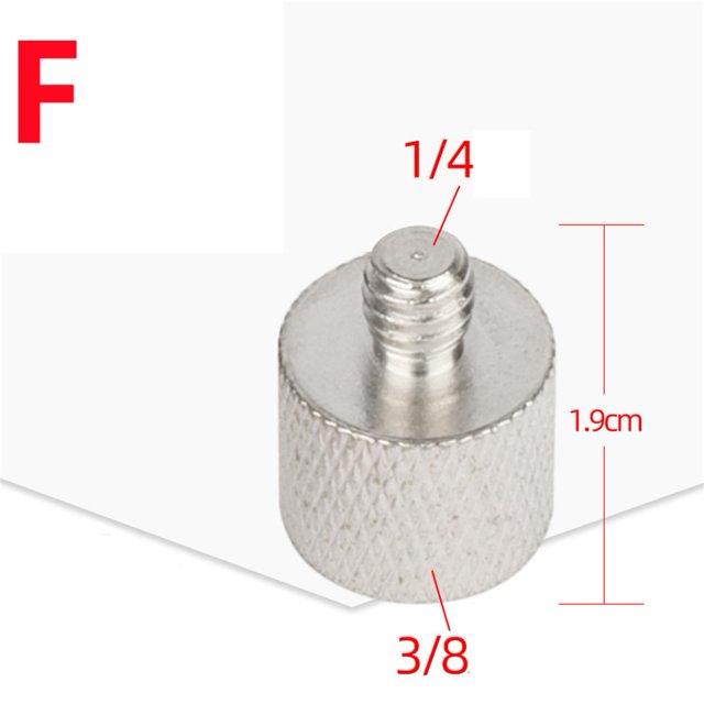 5/8Male To 3/8 1/4Female Threaded Screw Mic Stand Clip Mount Adapter Accessories