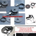 thumbnail image 3 of Bike Kit de Conversión Eléctrica con Batería de 24 Ah 700C Kit de Conversión de Bicicleta Eléctrica de 29 Pulgadas Rueda de Motor de Cubo Trasero sin Marchas de 48V 2000W, 3 of 10