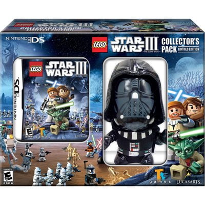Lego Star Wars Iii The Clone Wars Ds Game With Darth Vader Plush