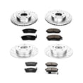 thumbnail image 3 of Power Stop Front and Rear Brake Kit with Drilled & Slotted Rotors and Ceramic Brake Pads K2281, 3 of 10