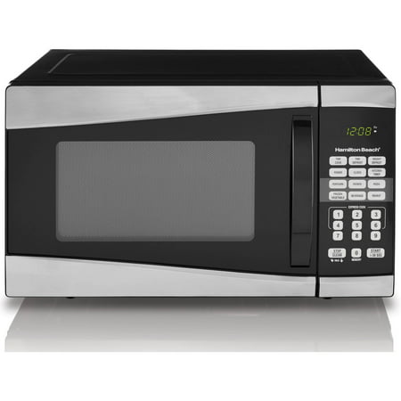Hamilton Beach 0.9 Cu. Ft. 900W Stainless Steel (Best Small Microwave Consumer Reports)