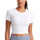 thumbnail image 1 of Remera CRZ YOGA sin costuras corta de manga corta blanca talle M, 1 of 5