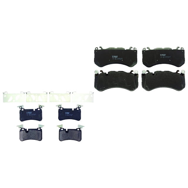 Set Balatas TRW E63 Amg 2008 A 2009 Mercedes-Benz Bajos Metales 1 Kit Completo