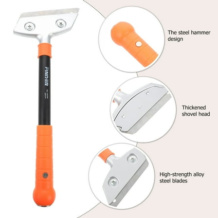 MEIBUTYUP Removing Paint Tool Scraper Aluminium Alloy 1 Set