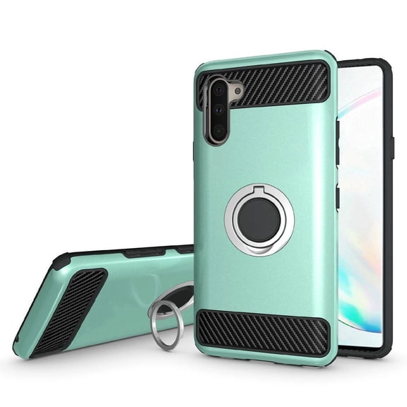 GSA Hybrid Case w/Ring Stand for Samsung Galaxy Note 10 (6.3") Mint