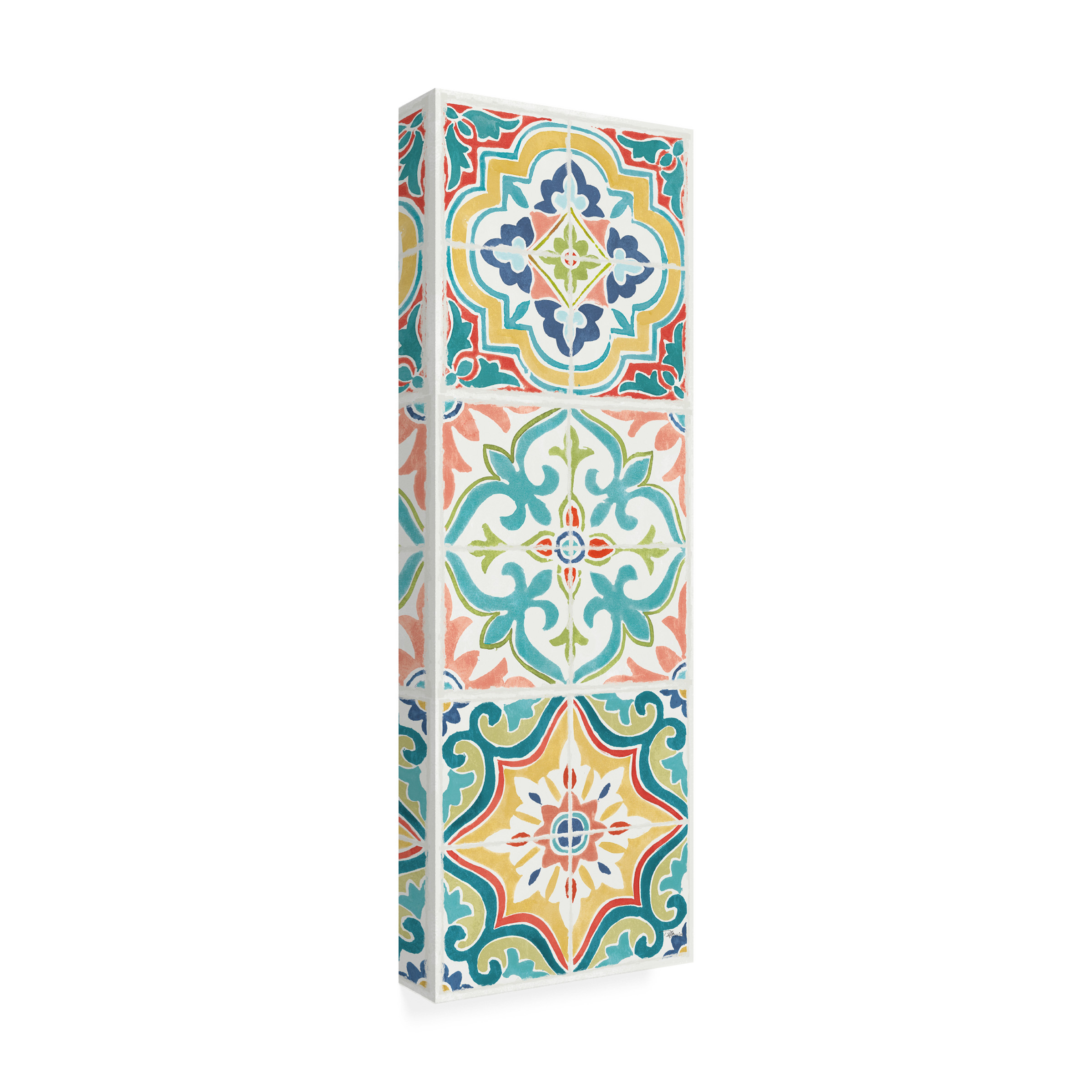 Trademark Fine Art 'Colorful Journey VI' Canvas Art by Pela Studio