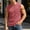 Hot Pink, variant on Men's Round Neck Sleeveless Casual Tank Top Cotton Solid Summer Tee with Pockets