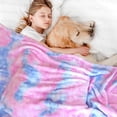 thumbnail image 3 of Fuzzy Soft Fleece Throw Blanket Cozy Soft Warm Throw Blanket For Bed, 3 of 8