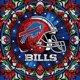 thumbnail image 1 of (KH171) Resina Con Forma Especial Serie Abstracta Buffalo Bill Diamante Parcial 30*30cm, 1 of 9