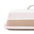 thumbnail image 2 of Mainstays 2-tone Ceramic Butter Dish, 1 set, 2 of 6