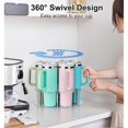 thumbnail image 3 of Water Bottle Organizer for Stanley40oz Tumbler with Handle,Rotatable Cup Holder Organizer,Kitchen Organizers and Storage, 3 of 5