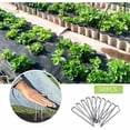 thumbnail image 5 of Easy To Install Garden Stakes, Heavy Duty Galvanized Landscape Staples With Adjustable Width, For Anchoring Outdoor Decorations And Bird Netting, Perfect For A Variety Of Home Projects, 5 of 5