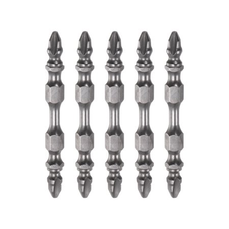

Uxcell 5mm PH2 Magnetic Double End Phillips Screwdriver Bit 2.5 Length for Electric Screw Driver Power Tools 5 Pack