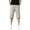 Gray, variant on Vedolay Men Shorts Summer Mens Shorts Casual Wide Leg Dress Work Shorts Multi Pockets Men's Joggers Elastic Drawstring Lounge Trousers,Khaki 3XL
