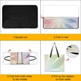 thumbnail image 4 of Colorful Floral Bohemia Outdoor Picnic Blanket, Foldable Waterproof Beach Mat, Portable Beach Blanket for Beach Camping, Hiking, Family Concerts, 4 of 8