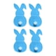 thumbnail image 1 of 4 portacubiertos de Pascua con forma de conejito, organizador reutilizable para utensilios de cocina. Azul, 1 of 9