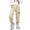 Khaki, variant on Kids' Cargo Joggers Drawstring Waist with Pockets Loose Fit Harem Pants for Boys & Girls,4-5 Years