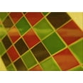 thumbnail image 1 of Ahgly Company Machine Washable Indoor Rectangle Transitional Dark Yellow Green Area Rugs, 4' x 6', 1 of 7