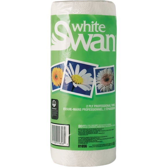 Rj Schinner Paper Towel Roll 01656 - Perforated, Household Use - 30 Rolls, Multicolor