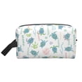 thumbnail image 2 of Uemuo Sea Turtle Pattern Portable Toiletry Bags with Handle, Waterproof travel Make up Bags for Women, Large Capacity Travel Cosmetic Bags, 2 of 9
