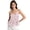 Belted Knot Pattern, variant on Women's A-line Sleeveless Halter Top- Adjustable Strap Tanks & Camisoles- Chiffon Fabric for Everyday,Ripple Pattern