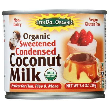 Let’S Do…Organic Condensed Coconut Milk, 7.4 Oz, Pack Of