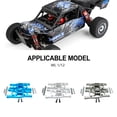 thumbnail image 4 of Bewildely Brazo de suspensión inferior delantero mejorado de aleación de aluminio para 1/12 Wltoys K959 L202 L212 L222 L959 L969 L979 pieza de Kits de construcción modelo Plata, 4 of 6