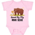 thumbnail image 3 of Inktastic Mimi Bear Loves Me Grandbaby Boys or Girls Baby Bodysuit, 3 of 5