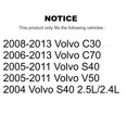 thumbnail image 2 of TOR Front Inner Steering Tie Rod End TOR-EV800458 for Car Volvo S40 C30 V50 C70, 2 of 2