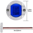 thumbnail image 3 of 4 Pack LED Boat Light 12V Round Marine Lamp LED Transom Mount Light for Boat Dec, 3 of 5
