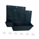 thumbnail image 2 of Bolsa de almacenamiento colgante que ahorra espacio, plegable, de tela Oxford, color negro, organizador de pared para baño, guardería, juguetes, 2x, 2 of 8