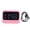 Roseate, variant on NFTIGB Digital Alarm Clock with Wireless Bluetooth 5.3 Speaker, Rechargeable LED Display Portable Audio Player for Bedrooms and Offices, Deep Sleepers Heavy Duty Alarm, Black (4.25 in / 10.8 cm)