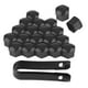 thumbnail image 2 of Protección de tornillos de rueda, 20 piezas de 21 mm, tapas protectoras para tuercas de rueda de coche, uso práctico, 2 of 9