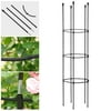 Garden Trellis Tomatoes Stand Plant Supports Stake Clematis Plants Stainless Steel Vines Mixed Set Clinging Roses