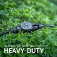 thumbnail image 6 of COLSEN 50 ft Heavy Duty Extension Cord - 16 Gauge, 15 Amp, 3 Prong, Black, Outdoor/Indoor Use, 6 of 10