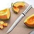 thumbnail image 2 of Rada Cutlery Serrated Slicer Knife, Silver Handle, Pack of 2, 2 of 4