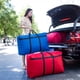 thumbnail image 4 of Kearding Bolsa de equipaje reutilizable, edredón de equipaje, almohada, contenedor móvil, tela Oxford impermeable, embalaje de gran capacidad, Almacenamiento y organización del hogar Azul, 4 of 6