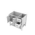 thumbnail image 3 of Alya Bath Wilmington 35"W Wood Vanity with No Top in White Finish, 3 of 3