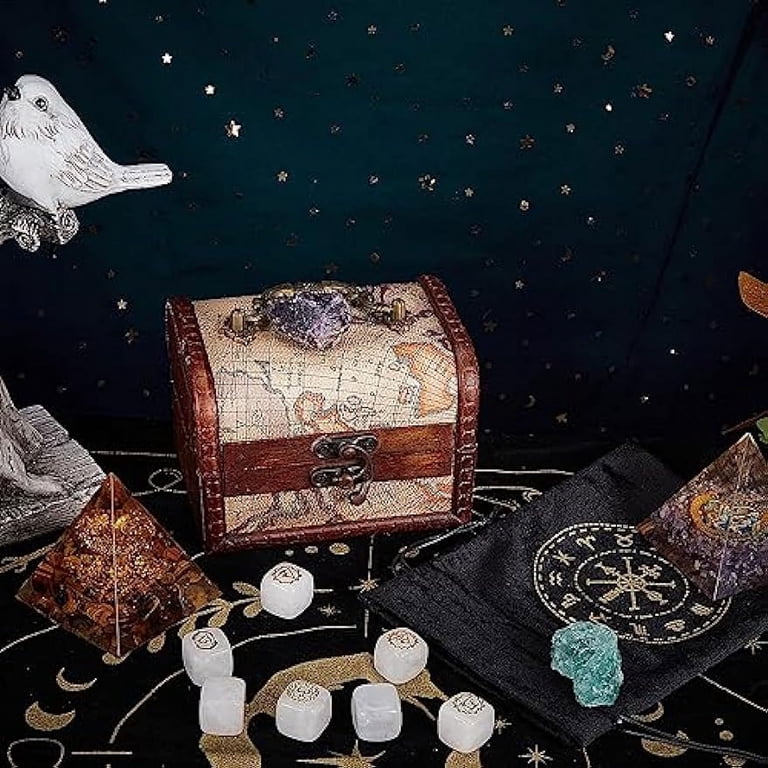 Fox Altar Cloth Kit Tapestry Tablecloth Pendulum Divination