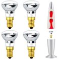 thumbnail image 1 of Bombilla de lámpara de lava 25w E14 R39 blanco cálido reflector Ses tornillo pequeño Edison bombilla de foco incandescente (paquete de 4) [clase energética C] kaili Sencillez, 1 of 1