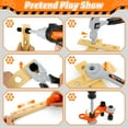 thumbnail image 4 of Flooyes Electric Drill Simulation Tool Set With Costume, Pretend Play Construction Toys for Kids Ages 3+, 4 of 7